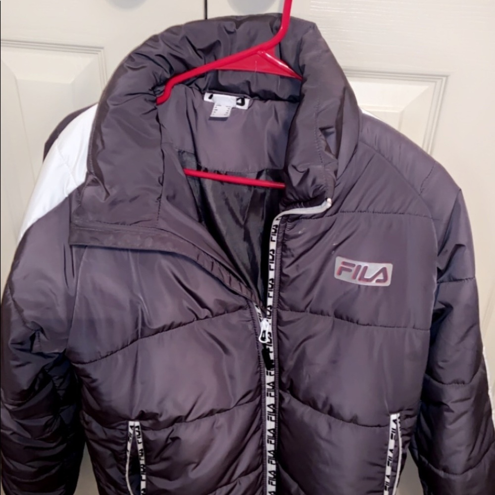 Fila bubble coat.